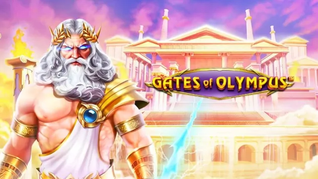 Tragamonedas de casino: Gates of Olympus.