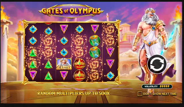 Gates of Olympus bonificación y giros gratis<